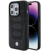 BMW BMHCP15X22RPSK Leather Seats Pattern kõvakate Apple iPhone 15 Pro Max-le, must