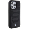 BMW BMHCP15X22RPSK Leather Seats Pattern kõvakate Apple iPhone 15 Pro Max-le, must