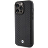 BMW BMHCP15X22RFGK Leather Diamond Pattern kott Apple iPhone 15 Pro Maxile, must