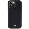 BMW BMHCP15X22RFGK Leather Diamond Pattern kott Apple iPhone 15 Pro Maxile, must