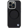BMW BMHMP15XSILBK2 Signature Liquid Silicone MagSafe ümbris Apple iPhone 15 Pro Max-le, must