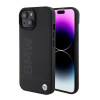 BMW BMHMP15SSLLBK Signature Logo Imprint MagSafe kõvakate Apple iPhone 15-le, must