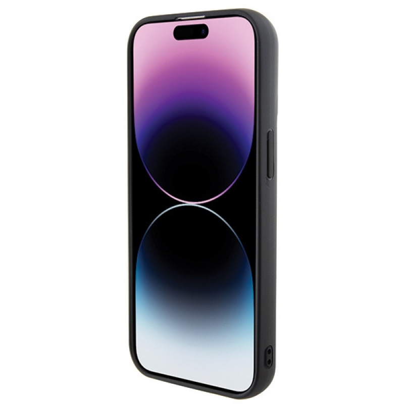 Karl Lagerfeld KLHCP15S3DMKRLK 3D Rubber Multi Logoõhukõva ümbris Apple iPhone 15 jaoks, must