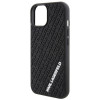 Karl Lagerfeld KLHCP15S3DMKRLK 3D Rubber Multi Logoõhukõva ümbris Apple iPhone 15 jaoks, must