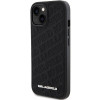 Karl Lagerfeld KLHCP15SPQKPMK Quilted K Pattern kõvakate Apple iPhone 15-le, must