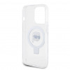 Karl Lagerfeld KLHMP15LHMRSKHH Ring Stand Karl Head MagSafe kõvakate Apple iPhone 15 Pro jaoks
