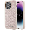 Karl Lagerfeld KLHCP15XPQKPMP Quilted K Pattern kõvakate Apple iPhone 15 Pro Max-le, roosa