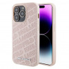 Karl Lagerfeld KLHCP15XPQKPMP Quilted K Pattern kõvakate Apple iPhone 15 Pro Max-le, roosa