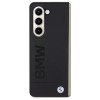 BMW BMHCZFD5SLLBK Signature Logo Imprint kõvakate Samsung Galaxy Z Fold5 jaoks, must