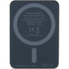 Guess GUPBM3ALGSGK kaasaskantav akupank 3000 mAh, 5 W, MagSafe Metal Script Logo, must