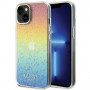 Guess GUHCP15SHDECMI IML Faceted Mirror Disco Iridescent Hardcase Apple iPhone 15 jaoks, mitmevärviline
