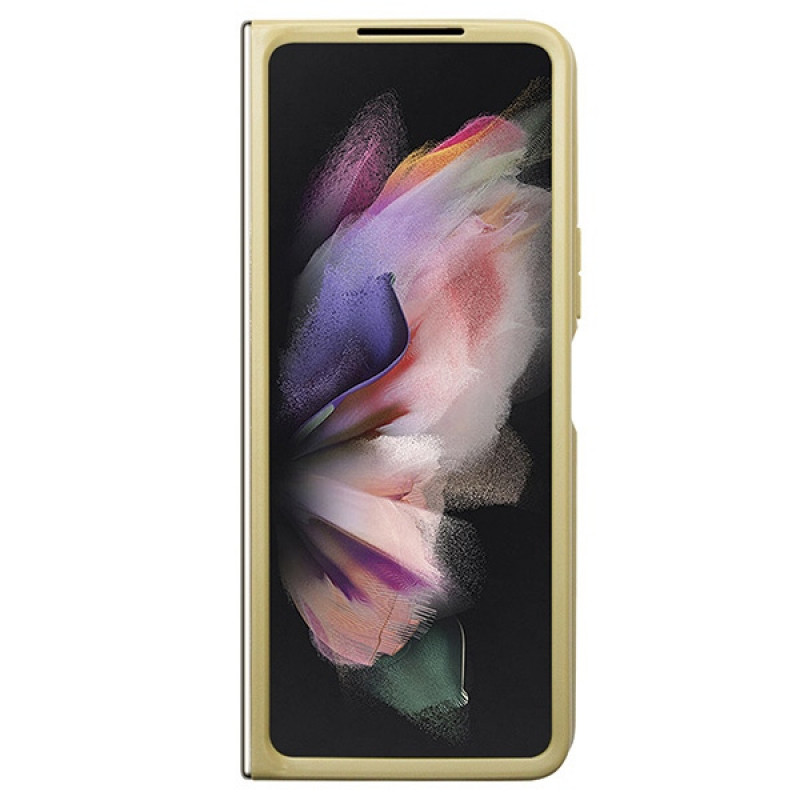 Guess GUHCZFD5HGGSHD Glitter Script kõvakate Samsung Galaxy Z Fold5-le, kuldne
