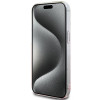 Hello Kitty HKHCP15SHDGKEP IML Gradient Electrop Kitty Head kõvakate Apple iPhone 15 6.1" jaoks, roosa