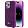 Guess GUHCP15XPMSDGSF Disco Metal Script kõvakate Apple iPhone 15 Pro Maxile, lilla