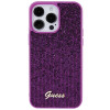 Guess GUHCP15XPMSDGSF Disco Metal Script kõvakate Apple iPhone 15 Pro Maxile, lilla