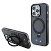 BMW BMHMP15LURSK Apple iPhone 15 Pro kõvakate Ring Stand M Collection MagSafe, must