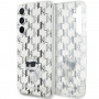 Karl Lagerfeld KLHCS23FEHNCMKLT Samsung Galaxy S23 FE (S711) hardcase Monogram Choupette, läbipaistev