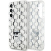 Karl Lagerfeld KLHCS23FEHNCMKLT Samsung Galaxy S23 FE (S711) hardcase Monogram Choupette, läbipaistev