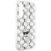 Karl Lagerfeld KLHCS23FEHNCMKLT Samsung Galaxy S23 FE (S711) hardcase Monogram Choupette, läbipaistev