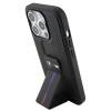 BMW BMHCP15LGSPPRK Apple iPhone 15 Pro kõvakate Grip Stand Smooth & Perforated, must