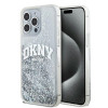 DKNY Apple iPhone 15 Pro Maxi kõvakate Liquid Glitter Big Logo