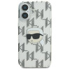 Karl Lagerfeld Apple iPhone 16 hardcase IML Karl Head Electroplated, läbipaistev