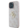 Guess GUHCP16X4GMGPI 4G Big Metal Logo kõva kate Apple iPhone 16 Pro Max 6.9" jaoks, roosa