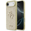 Guess Fixed Glitter Big 4G kõva ümbris Apple iPhone Airile, kuldne