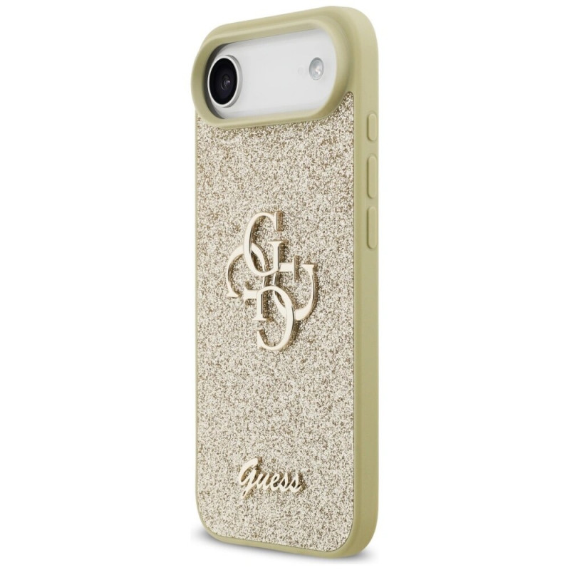 Guess Fixed Glitter Big 4G kõva ümbris Apple iPhone Airile, kuldne