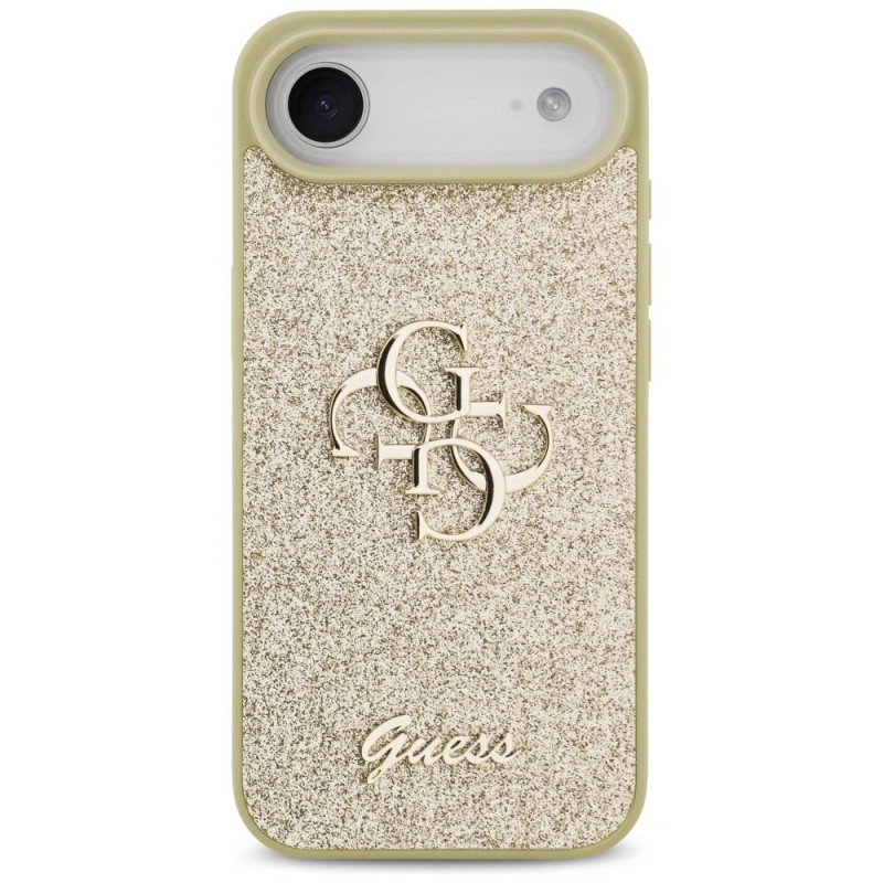 Guess Fixed Glitter Big 4G kõva ümbris Apple iPhone Airile, kuldne