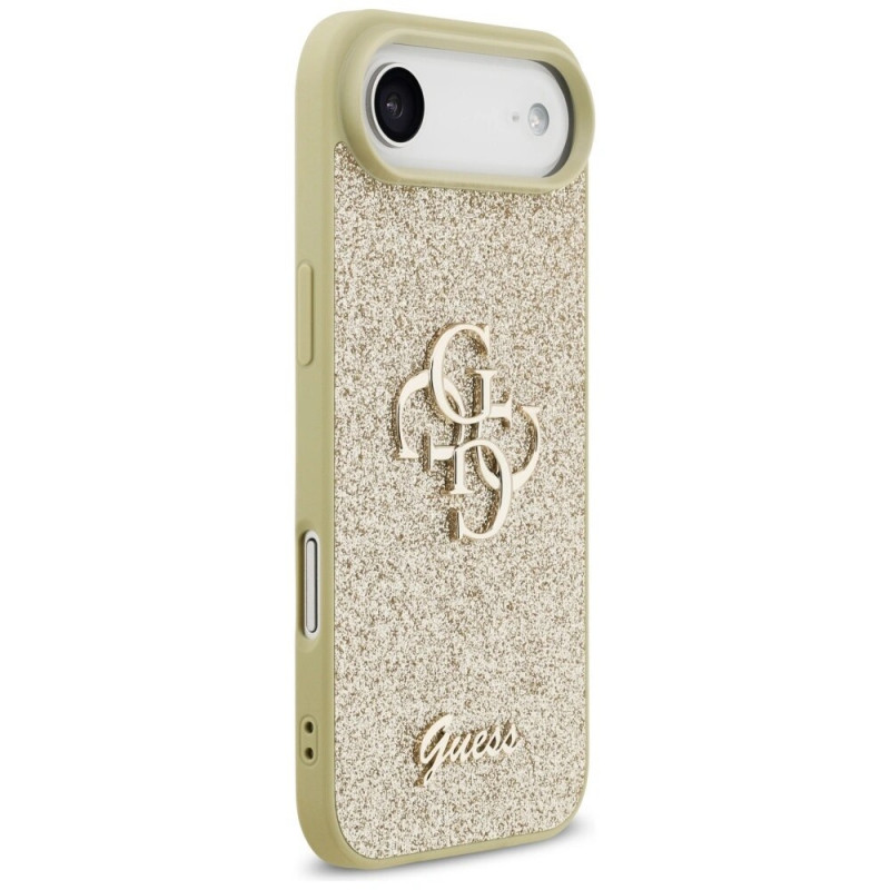 Guess Fixed Glitter Big 4G kõva ümbris Apple iPhone Airile, kuldne