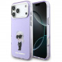 Karl Lagerfeld KLD22568 IML Aquarelle Karl & Choupette & Logo MagSafe kate Apple iPhone 17 Pro Max-le, lilla