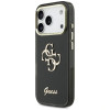 Guess GUE5344 IML 4G Script Metal kõvakate Apple iPhone 17 Pro Max-le, must