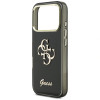 Guess GUE5344 IML 4G Script Metal kõvakate Apple iPhone 17 Pro Max-le, must