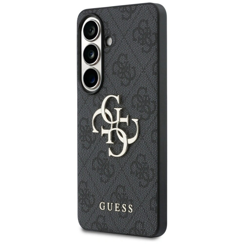 Guess GUE005301 4G Big Metal Logo kõvakate Samsung Galaxy S26+ jaoks, must