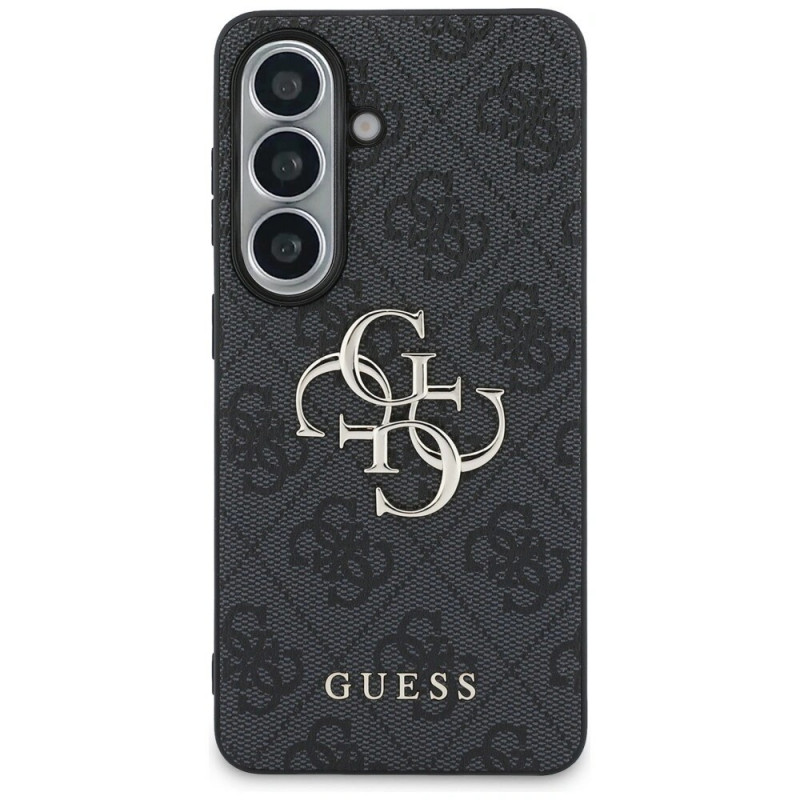 Guess GUE005301 4G Big Metal Logo kõvakate Samsung Galaxy S26+ jaoks, must