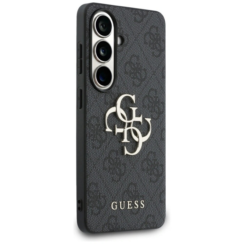 Guess GUE005301 4G Big Metal Logo kõvakate Samsung Galaxy S26+ jaoks, must
