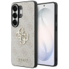 Guess GUE005337 4G Big Metal Logo kõvakate Samsung Galaxy S26 Ultra jaoks, roosa