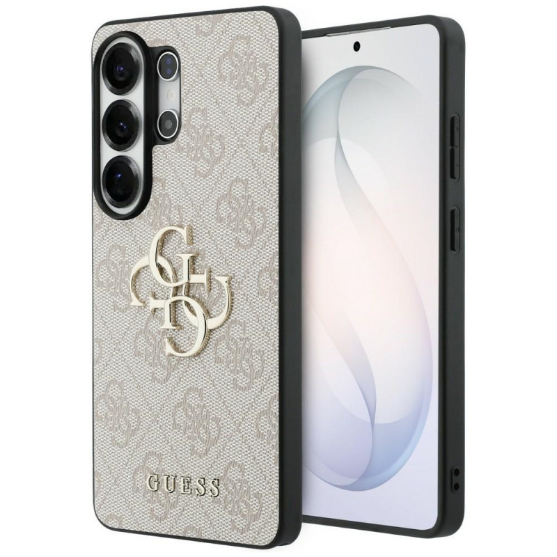 Guess GUE005337 4G Big Metal Logo kõvakate Samsung Galaxy S26 Ultra jaoks, roosa