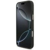 Guess 4G Big 4G Classic Logo Big Strap Metal Buttons kaitsekott rihmaga Apple iPhone 18 Pro Max / 17 Pro Max jaoks, must