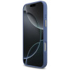 Guess 4G Big 4G Classic Logo Big Strap Metal Buttons kaitsekott rihmaga Apple iPhone 18 Pro Max / 17 Pro Max jaoks, sinine