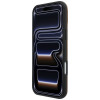 Mercedes-Benz Grill Pattern Leather MagSafe kaitsekott ja kaardihoidja komplekt Apple iPhone 18 Pro Max / 17 Pro Max, kaamel