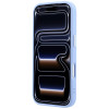 Guess Grained Triangle Logo MagSafe kõvakate Apple iPhone 18 Pro / 17 Pro jaoks, sinine