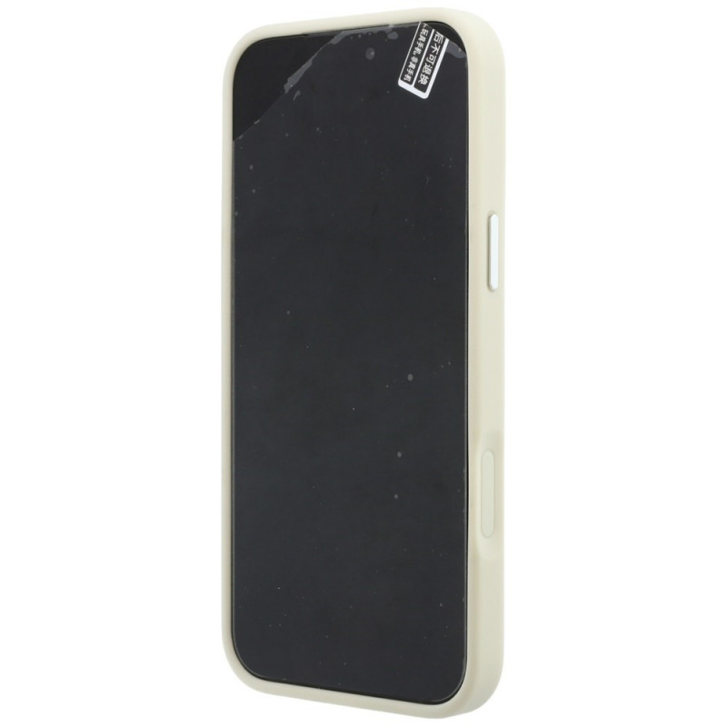 Karl Lagerfeld Ring Stand 360 Saffiano Classic Logo MagSafe kate Apple iPhone 18 Pro / 17 Pro jaoks, beež