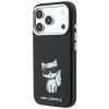Karl Lagerfeld Smooth Choupette Sketch MagSafe kate Apple iPhone 18 Pro Max / 17 Pro Max jaoks, must