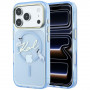 Karl Lagerfeld Script Logo MagSafe kaitsekott Apple iPhone 18 Pro / 17 Pro jaoks, helesinine
