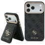 Guess 4G kaitsekott rahakotiga, MagSafe, Apple iPhone 18 Pro / 17 Pro jaoks, must