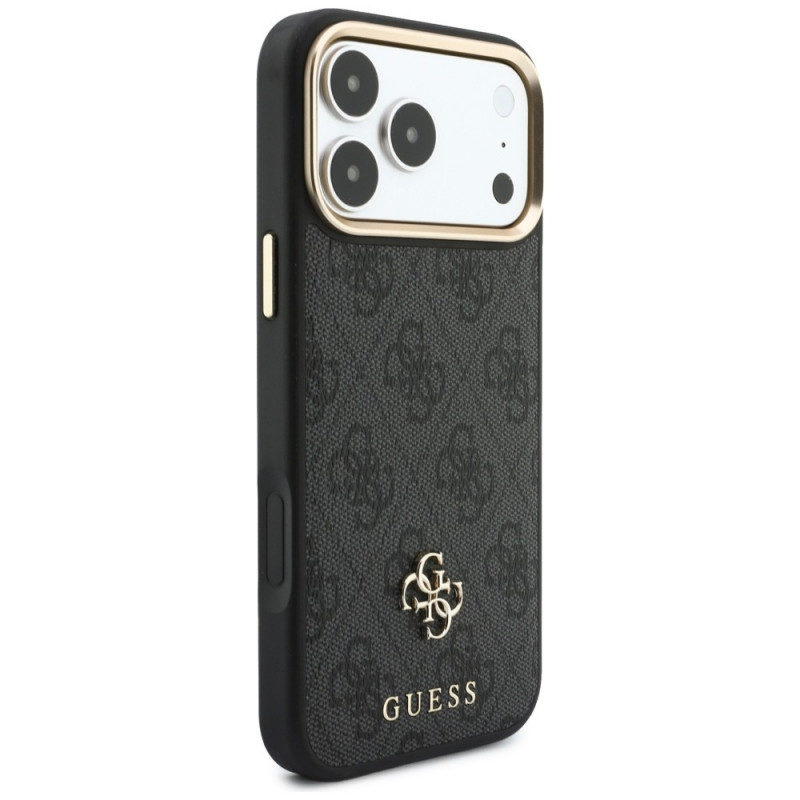 Guess 4G kaitsekott rahakotiga, MagSafe, Apple iPhone 18 Pro / 17 Pro jaoks, must