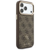 Guess 4G ümbris rahakotiga, MagSafe, Apple iPhone 18 Pro / 17 Pro jaoks, pruun