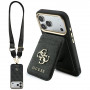 Guess 4G ümbris rahakotiga, MagSafe, Apple iPhone 18 Pro / 17 Pro jaoks, pruun